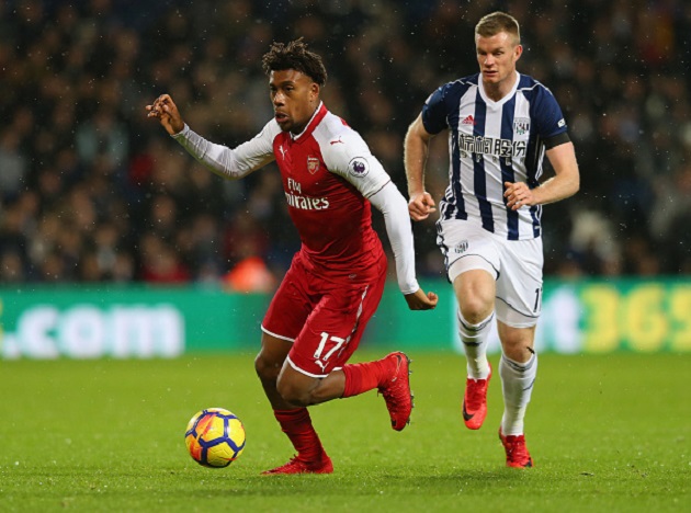 Iwobi không nên xuất hiện ở đại chiến.