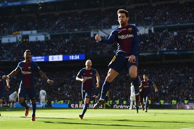 Hiện tại, Messi đang dẫn đầu danh sách ghi bàn tại La Liga với 15 bàn thắng. Barcelona sẽ có trận đấu khai màn năm 2018 gặp Levante vào Chủ nhật tới.