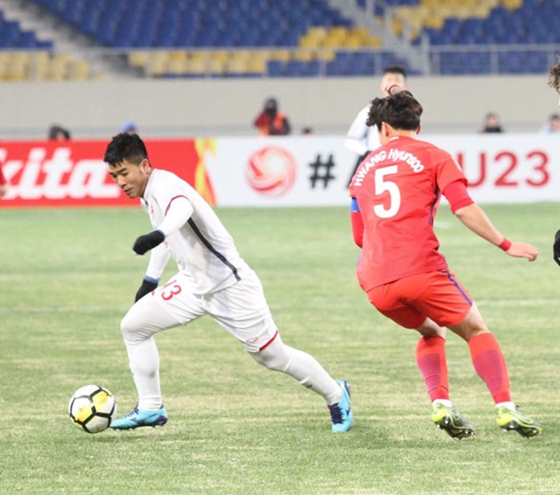 Quang Hải ngất ngây với siêu phẩm vào lưới U23 Hàn Quốc - Bóng Đá
