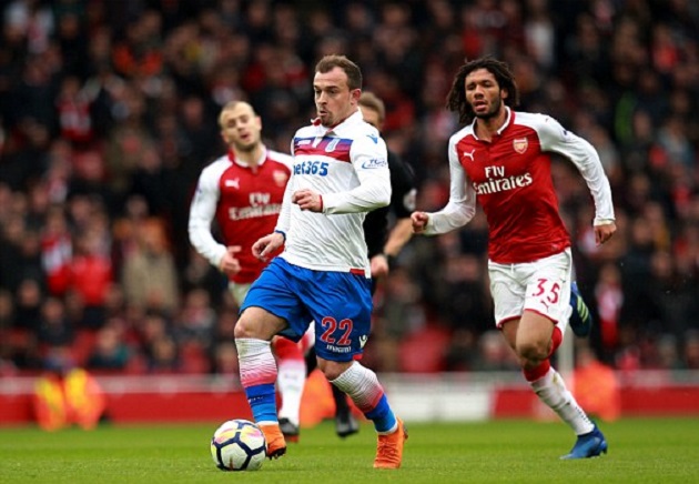 TRỰC TIẾP Arsenal 0-0 Stoke City: Elneny bỏ lỡ cơ hội mười mươi (H2) - Bóng Đá