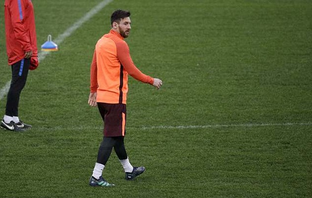 Messi chăm chỉ 