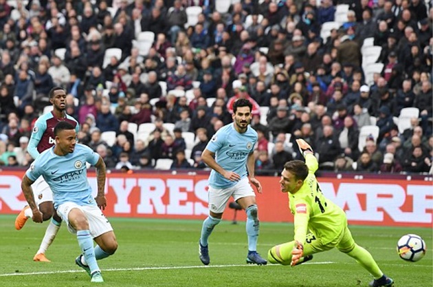 5 điểm nhấn West Ham 1-4 Man City: 