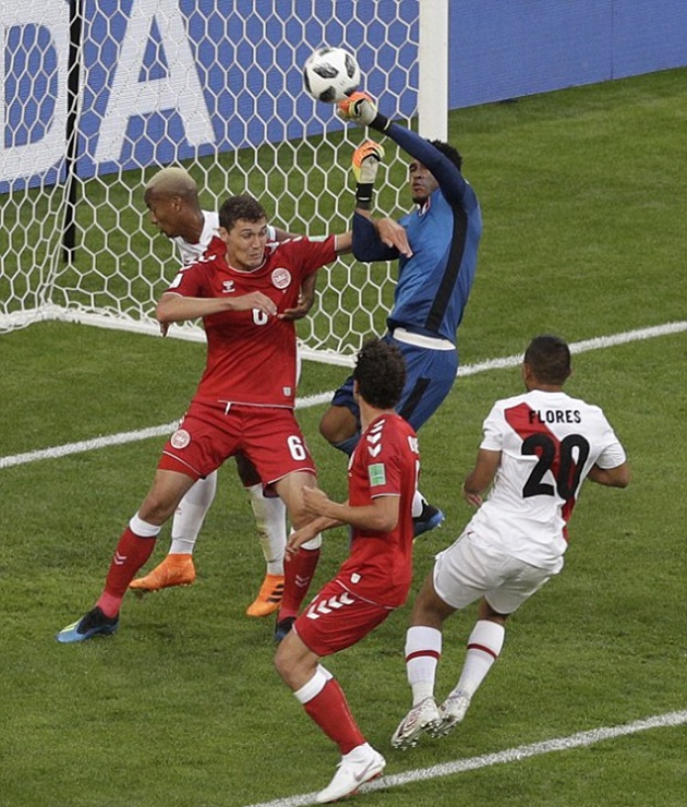 TRỰC TIẾP Peru 0-0 Đan Mạch: Đan Mạch lấy lại thế trận (H1) - Bóng Đá