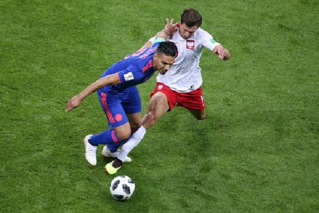 TRỰC TIẾP Ba Lan 0-1 Colombia: Trung vệ Mina đánh đầu mở điểm (H1) - Bóng Đá