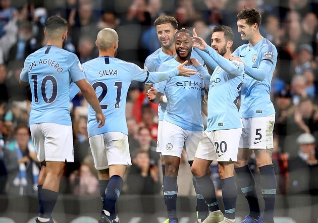 Man City thể hiện sức mạnh đáng sợ ở xứ sương mù.