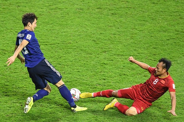 Việt Nam đã bày ra một thế trận vô cùng hợp lí trước Nhật Bản.