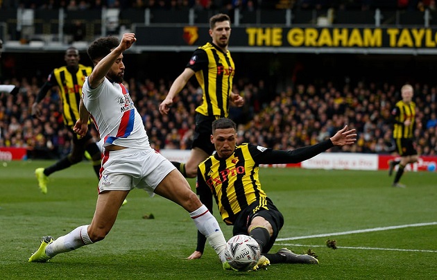 Mất vé vào Bán kết, 4 cầu thủ Crystal Palace hỏi tội tiền đạo của Watford - Bóng Đá