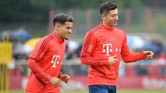 Robert Lewandowski and Philippe Coutinho compliment one another after win over FC Köln - Bóng Đá