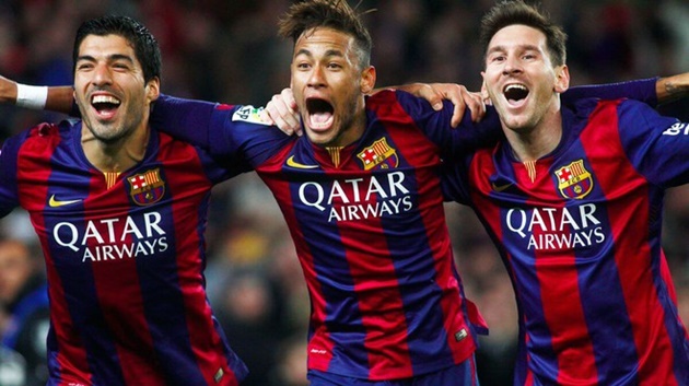 Neymar, Messi, Suarez tái hợp - Bóng Đá
