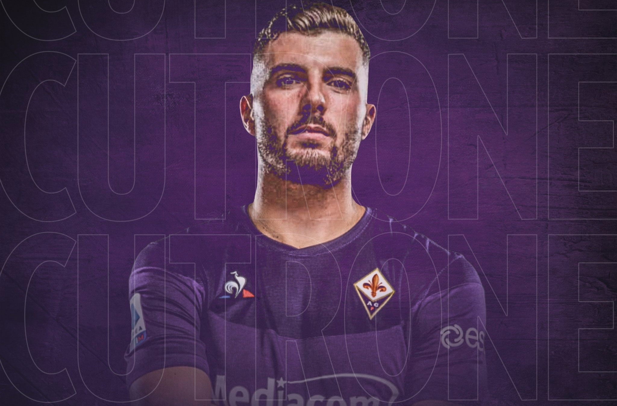 Cutrone khoác áo Fiorentina.