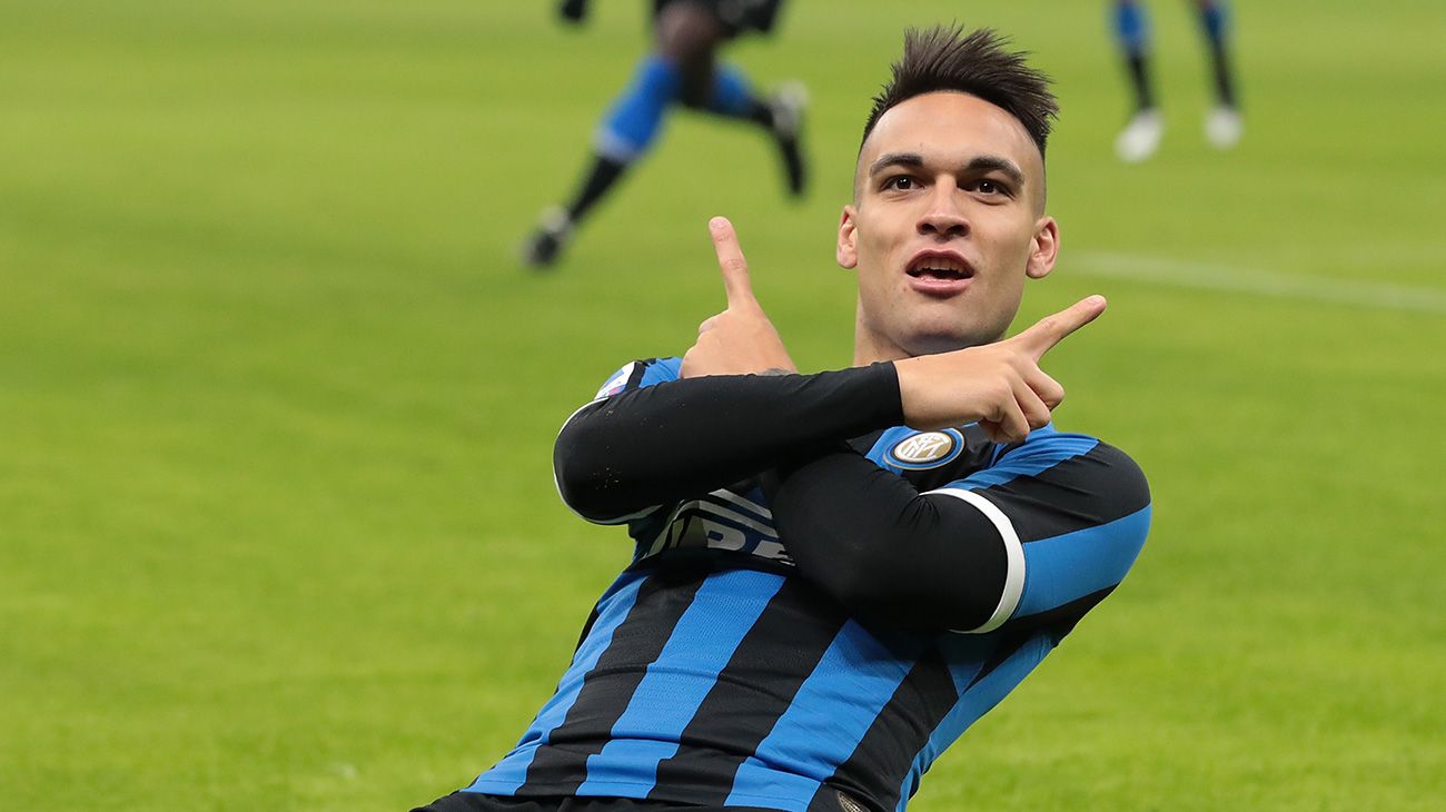 Lautaro Martinez - mục tiêu được hàng loạt ông lớn quan tâm, bao gồm cả Man Utd vẫn ở lại Inter.