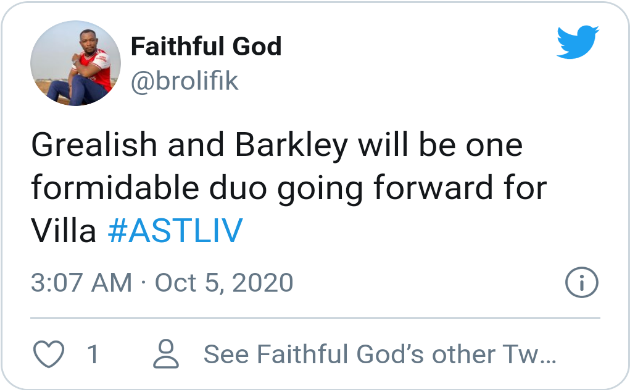 Aston Villa fans react to Grealish's performance  - Bóng Đá