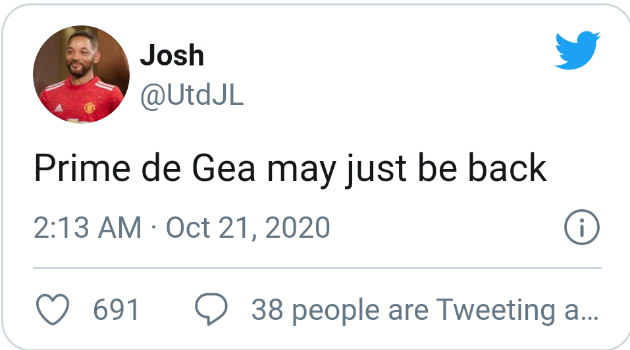 Man United fans thrilled with quality David de Gea display vs PSG - Bóng Đá