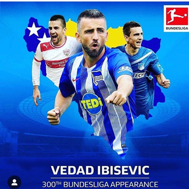 Vedad Ibisevic: Chàng thủ lĩnh đến từ Đông Âu - Bóng Đá