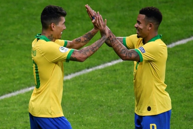 Song sát Firmino-Jesus trực tiếp đem chiến thắng về cho Brazil.