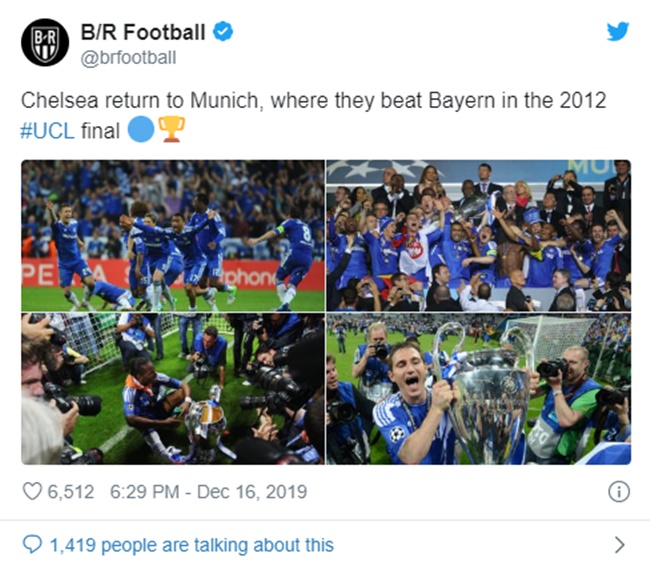Phản ứng của Bayern và Chelsea khi gặp nhau - Bóng Đá