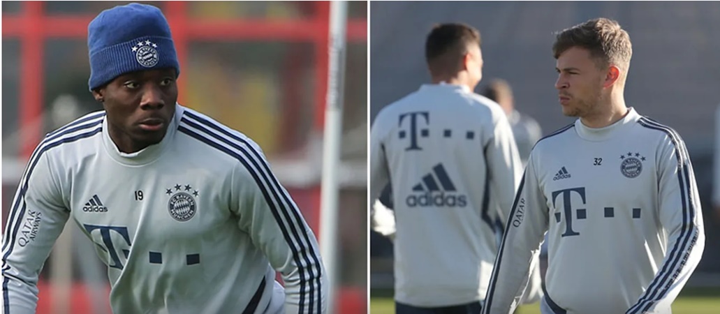 Alphonso Davies injured in Bayern Munich team training - Bóng Đá