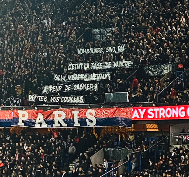 PSG fans slam Neymar and Kylian Mbappe with brutal banner before Bordeaux clash - Bóng Đá