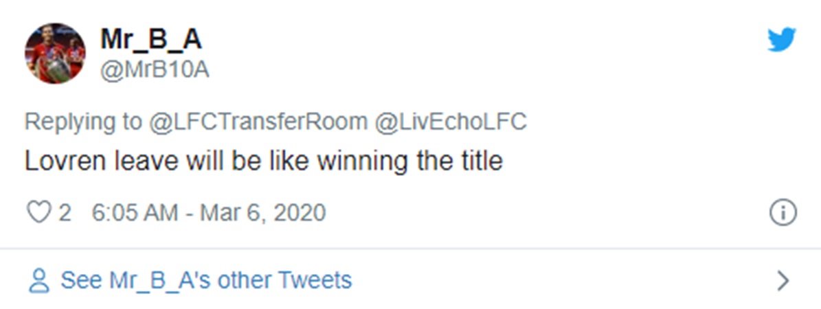 ANS GO WILD FOR LATEST DEJAN LOVREN UPDATE - Bóng Đá