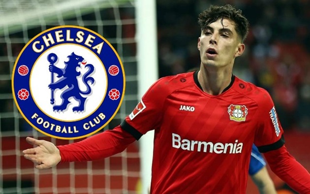 Kai Havertz được cho là ở rất gần Chelsea. Leverkusen buộc phải bán nhạc trưởng của mình vì họ không thể trở thành bệ phóng giúp Havertz hướng đến các mục tiêu cao hơn.