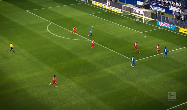 Bàn thắng thứ 3 của Hoffenheim trước Bayern - Bóng Đá