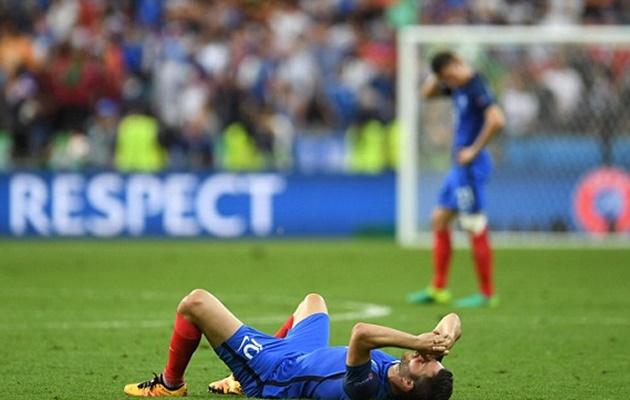 Khoảnh khắc đáng nhớ trận chung kết EURO 2016 - Bóng Đá