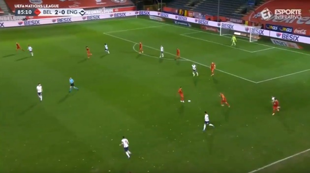 De Bruyne's amazing pass vs England - Bóng Đá