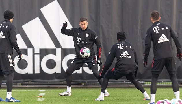 Ảnh Bayern tập luyện - Bóng Đá