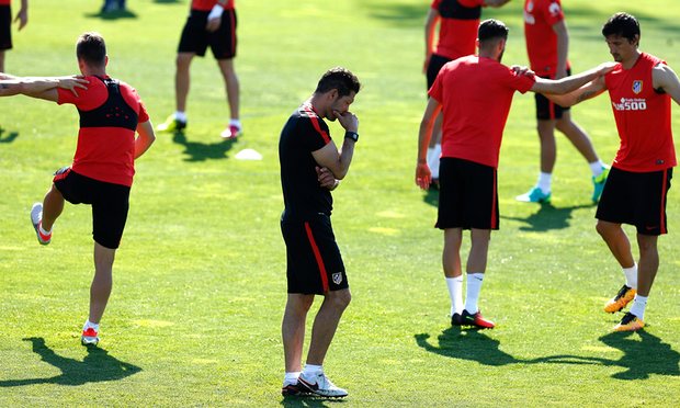 Diego Simeone đã có những sự chuẩn bị kĩ càng nhất. Ảnh: Internet.