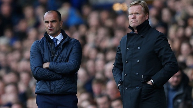 Ronald Koeman sẽ thay Roberto Martinez vào mùa sau. Ảnh: Internet.