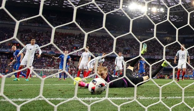 Tuyển Anh phải trả giá vì lối chơi thiếu thuyết phục.. Ảnh: Internet.