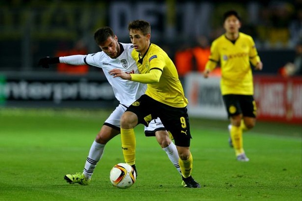 Januzaj không để lại dấu ấn nào tại Dortmund...
