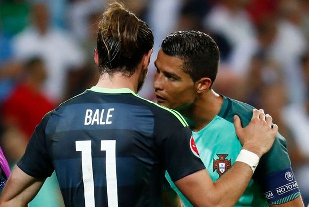 Bale có dịp so tài cùng Ronaldo trong trận đấu đêm qua. Ảnh: Internet.