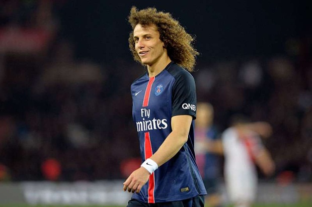 2. David Luiz - Chelsea sang PSG.