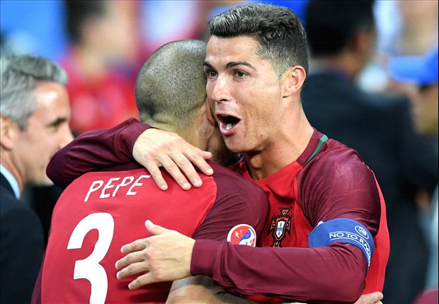 Ronaldo và Pepe đã quay trở lại tập luyện. Ảnh: Internet.