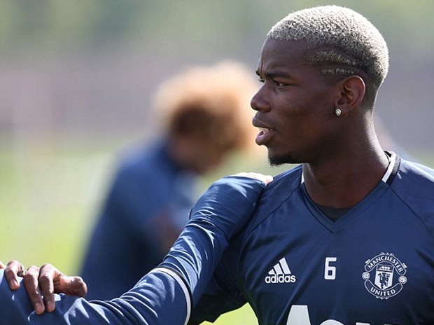 Pogba có buổi tập đầu tiên kể từ khi trở lại M.U.