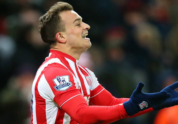 Shaqiri sẽ là điểm tựa của Stoke đêm nay. Ảnh: Internet.