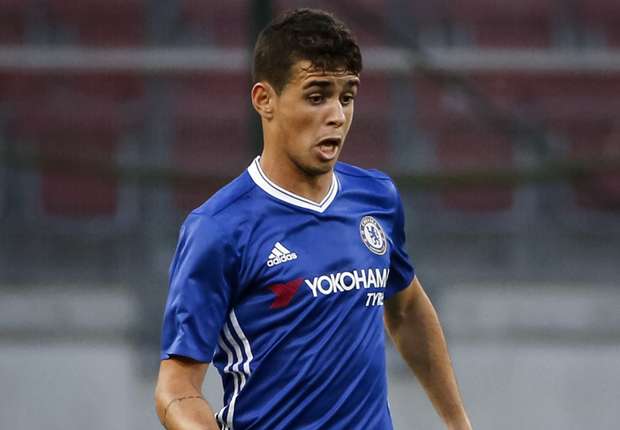 Oscar đồng ý ở lại Chelsea. Ảnh: Internet.