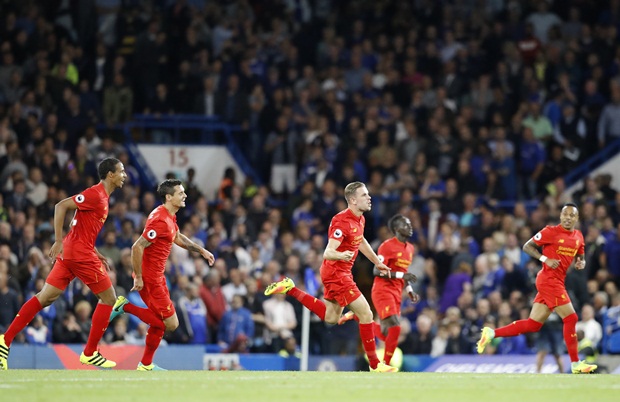 Liverpool chễm chệ ở ngôi đầu nhờ lối chơi pressing ở tốc độ cao. Ảnh: Internet.