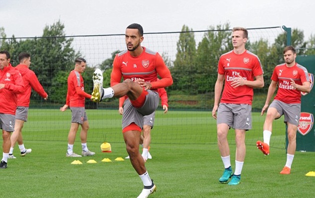 Theo Walcott là cái tên đáng chú ý của Arsenal sau 2 trận đấu vừa qua.