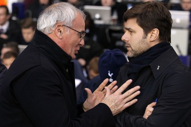 Không có chuyện Pochettino gọi điện chúc mừng Ranieri. Ảnh: Internet.
