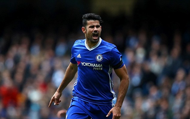 Diego Costa là một trong số những cầu thủ đối mặt với án treo giò. Ảnh: Daily Mail.