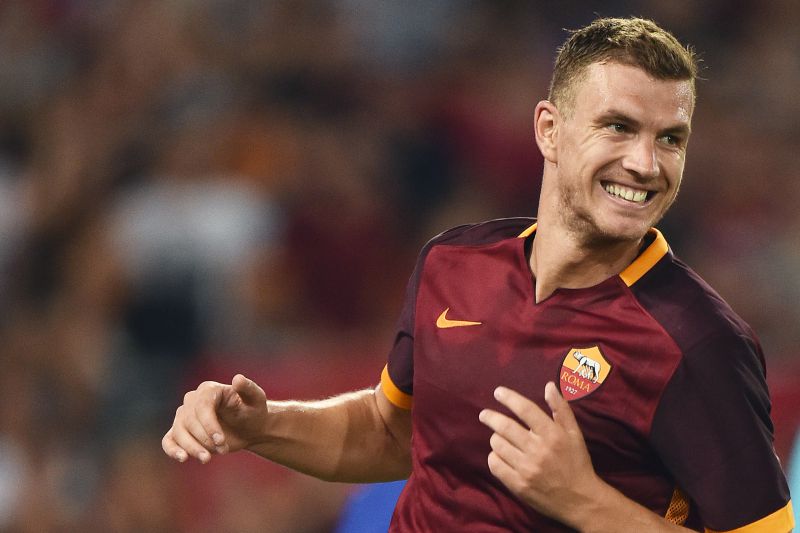 3. Edin Dzeko, Roma - Bàn thắng: 13 - Bàn thắng từ penalty: 1