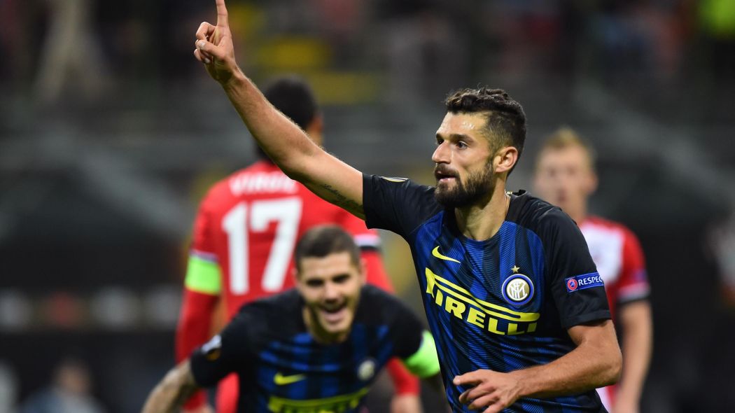 4. Antonio Candreva, Inter Milan - Số lần dứt điểm: 66 - Bàn thắng: 3 - Tỉ lệ thành công: 4.5%