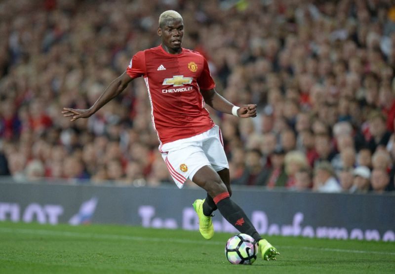 5. Paul Pogba, Manchester United - 72 lần