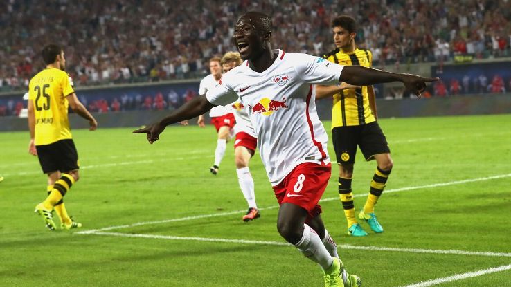 Naby Keita khiến Dortmund ôm hận.