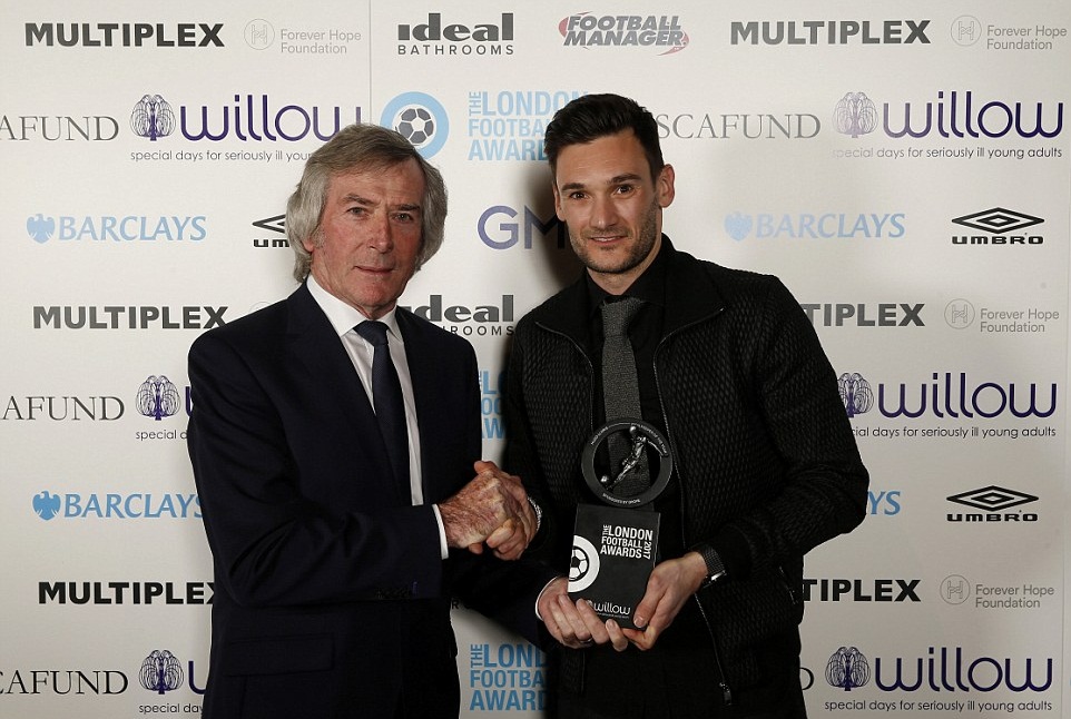 Trong khi đó, người đồng đội của Alli là Hugo Lloris đã xuất sắc giật giải Thủ môn hay nhất London, vượt mặt Thibaut Courtois và Petr Cech.