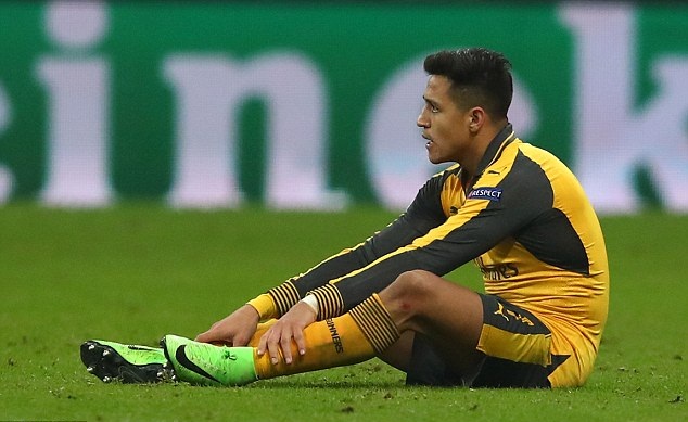 Nhiệm vụ ghi bàn đặt trọn lên vai tiền đạo Alexis Sanchez.