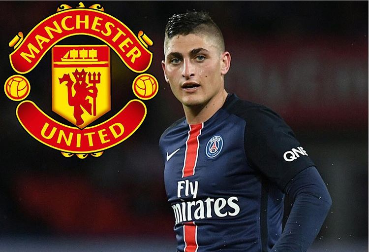 Man Utd gặp khó vụ Verratti.