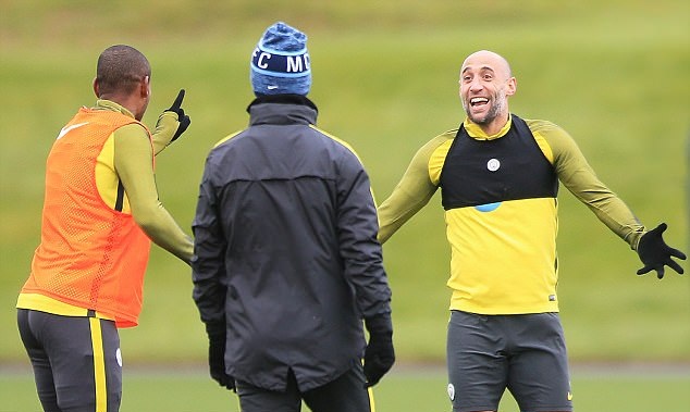 Hậu vệ Pablo Zabaleta nhiều khả năng sẽ được Pep Guardiola tin dùng ở trận đấu tới.
